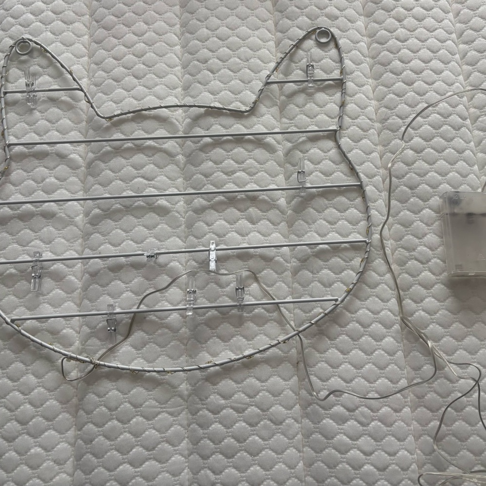 Cat Shaped LED Neon Light - White